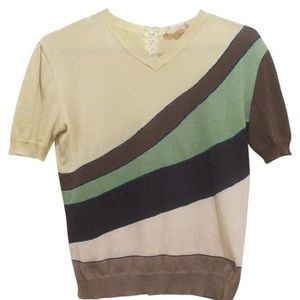 Stella McCartney Striped Short Sleeve, Made Italy